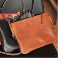 Handmade Leather Crossbody Bag with Personalization 