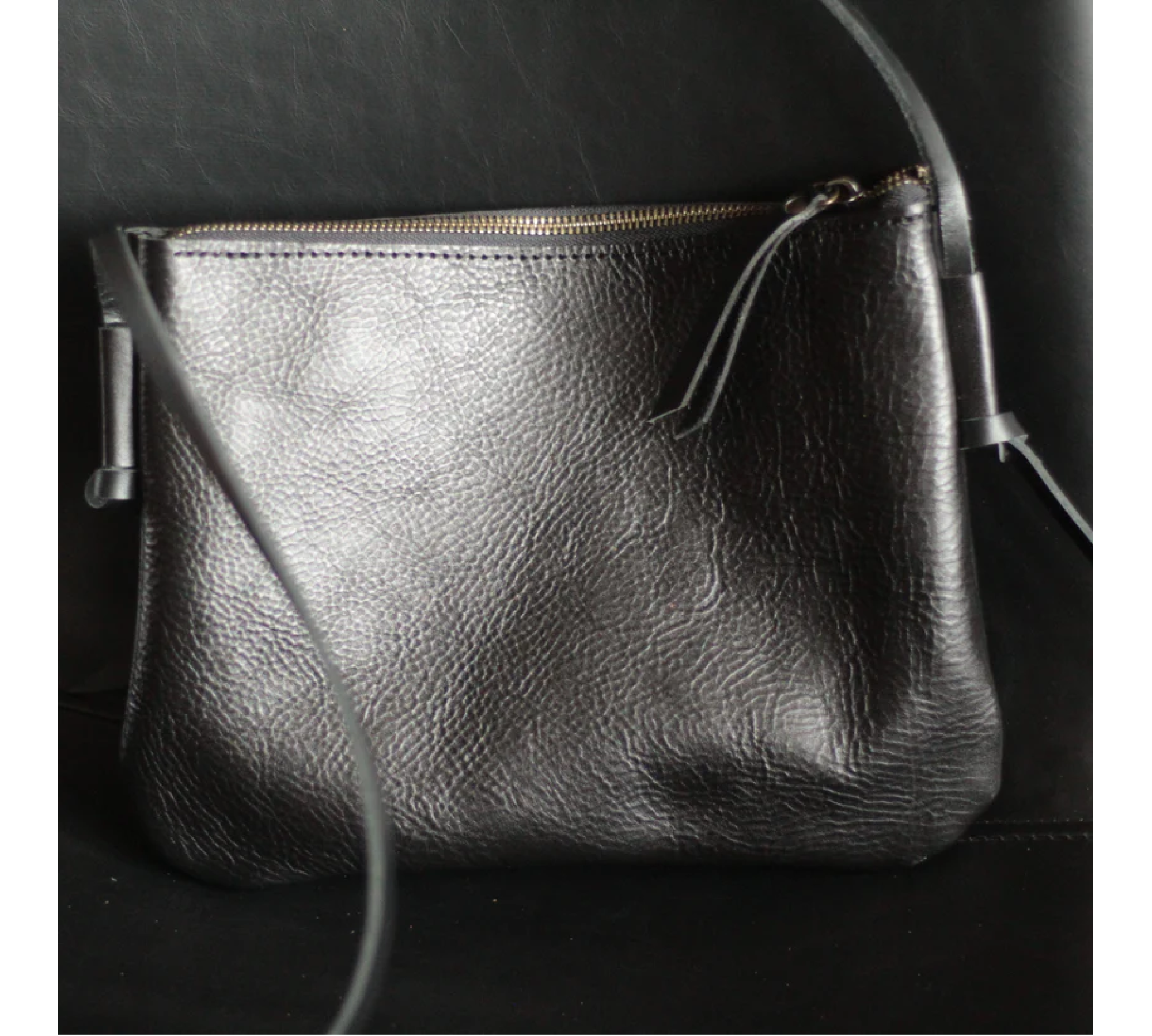 Handmade Leather Crossbody Bag with Personalization 