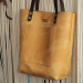 Handmade Small Leather Tote Bag