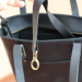 Handmade Small Leather Tote Bag
