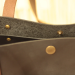 Handmade Small Leather Tote Bag
