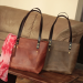 Handmade Medium Leather Tote Bag 