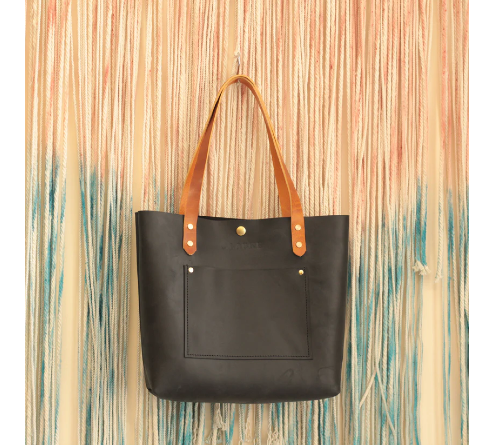 Handmade Medium Leather Tote Bag 